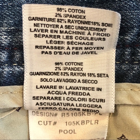 Habitual denim shorts. great emboldened details - Picture 6 of 6